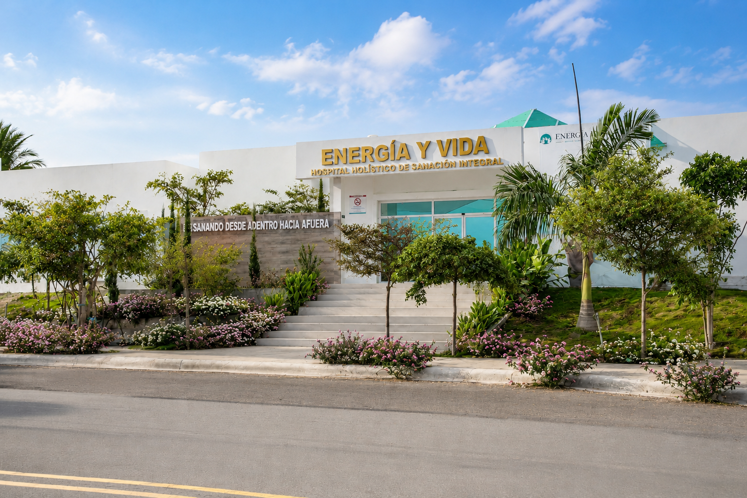 Fachada del Hospital Hol&iacute;stico Energ&iacute;a y Vida